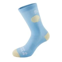 Chaussettes The Wonderful Socks Bubba Bleu Jaune -Vélo Rabais Boutique TWS BBB 3