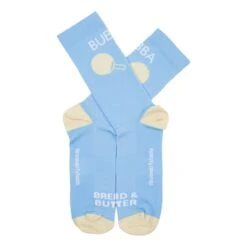 Chaussettes The Wonderful Socks Bubba Bleu Jaune -Vélo Rabais Boutique TWS BBB 4