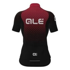 ALE Équipement Alé Honeycomb Limited Edition Sans Bretelles Solid Traguardo Noir Rouge Clair Femme -Vélo Rabais Boutique ale l21321405 002