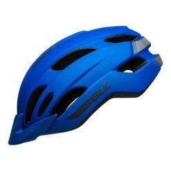 Casque Bell Trace Bleu Mat Métallisé