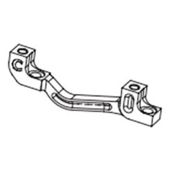 Adaptateur De Frein Hope 160 Y 203 Mm Pour Frein Avant Ou Arrière Post Mount Noir