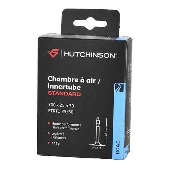 Pack 2 Hutchinson Equinox 2 700 X 25 TT Reinforced + 2 Chambre à Air Hutchinson 700x25-30 Valve Presta 60 Mm 3 Pack 2 Hutchinson Equinox 2 700 X 25 TT Reinforced + 2 Chambre à Air Hutchinson 700x25-30 Valve Presta 60 Mm – Image 3