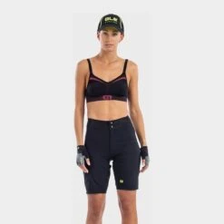 ALE Short Alé Enduro Sans Coussinet Noir Femme -Vélo Rabais Boutique l18640119 1