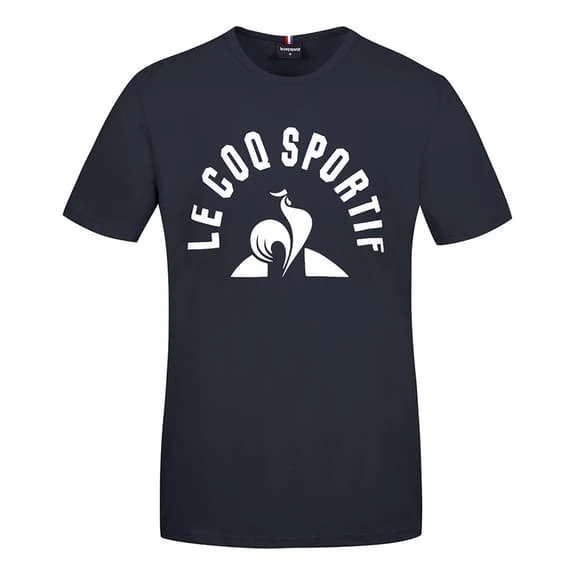 T-shirt Le Coq Sportif Bat Nº2 Manche Courte Noir Blanc 1 T-shirt Le Coq Sportif Bat Nº2 Manche Courte Noir Blanc