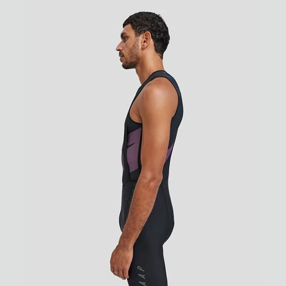 Maillot De Corps MAAP Evolve Team Sans Manches Noir Lilas 4 Maillot De Corps MAAP Evolve Team Sans Manches Noir Lilas – Image 4