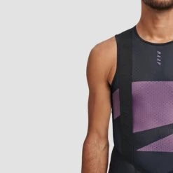 Maillot De Corps MAAP Evolve Team Sans Manches Noir Lilas 10 Maillot De Corps MAAP Evolve Team Sans Manches Noir Lilas -Vélo Rabais Boutique map mbl044 blk 005