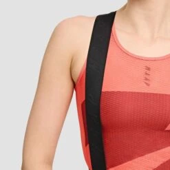 Maillot De Corps MAAP Evolve Team Sans Manches Rouge Lave Femme -Vélo Rabais Boutique map wbl045 lva 005