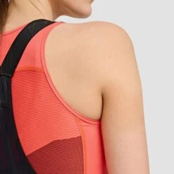 Maillot De Corps MAAP Evolve Team Sans Manches Rouge Lave Femme -Vélo Rabais Boutique map wbl045 lva 006