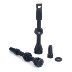 Kit 2 Valves Momum Tav 50 Mm Base Ronde Noir