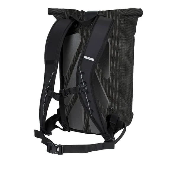 Sac à Dos Ortlieb Velocity High Visibility 23L Noir Réfléchissant 2 Sac à Dos Ortlieb Velocity High Visibility 23L Noir Réfléchissant – Image 2