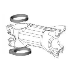 Entretoises PRO Vibe 1-1/4" TOP Noir