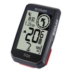 Compteur De Vélo Sigma ROX 2.0 + Support Noir -Vélo Rabais Boutique sg 1050 100 1