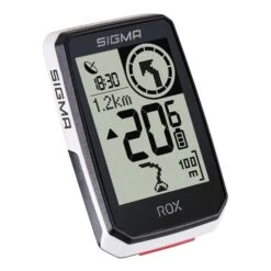 Compteur De Vélo Sigma ROX 2.0 Blanc -Vélo Rabais Boutique sg 1051 101
