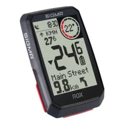 Compteur De Vélo Sigma ROX 4.0 + Capteur De Vitesse Et De Cadence Noir -Vélo Rabais Boutique sg 1062 101 2