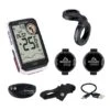 Compteur De Vélo Sigma ROX 4.0 + Capteur De Vitesse Et De Cadence Blanc