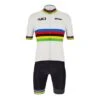 Équipement Santini UCI World Champion 2021 Blanc Noir