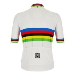 Équipement Santini UCI World Champion 2021 Blanc Noir 9 Équipement Santini UCI World Champion 2021 Blanc Noir -Vélo Rabais Boutique st re94075cworldeco bi 003