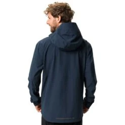 Veste Fine Imperméable Vaude Yaras II Bleu Marine Foncé -Vélo Rabais Boutique vu 43245 179 004